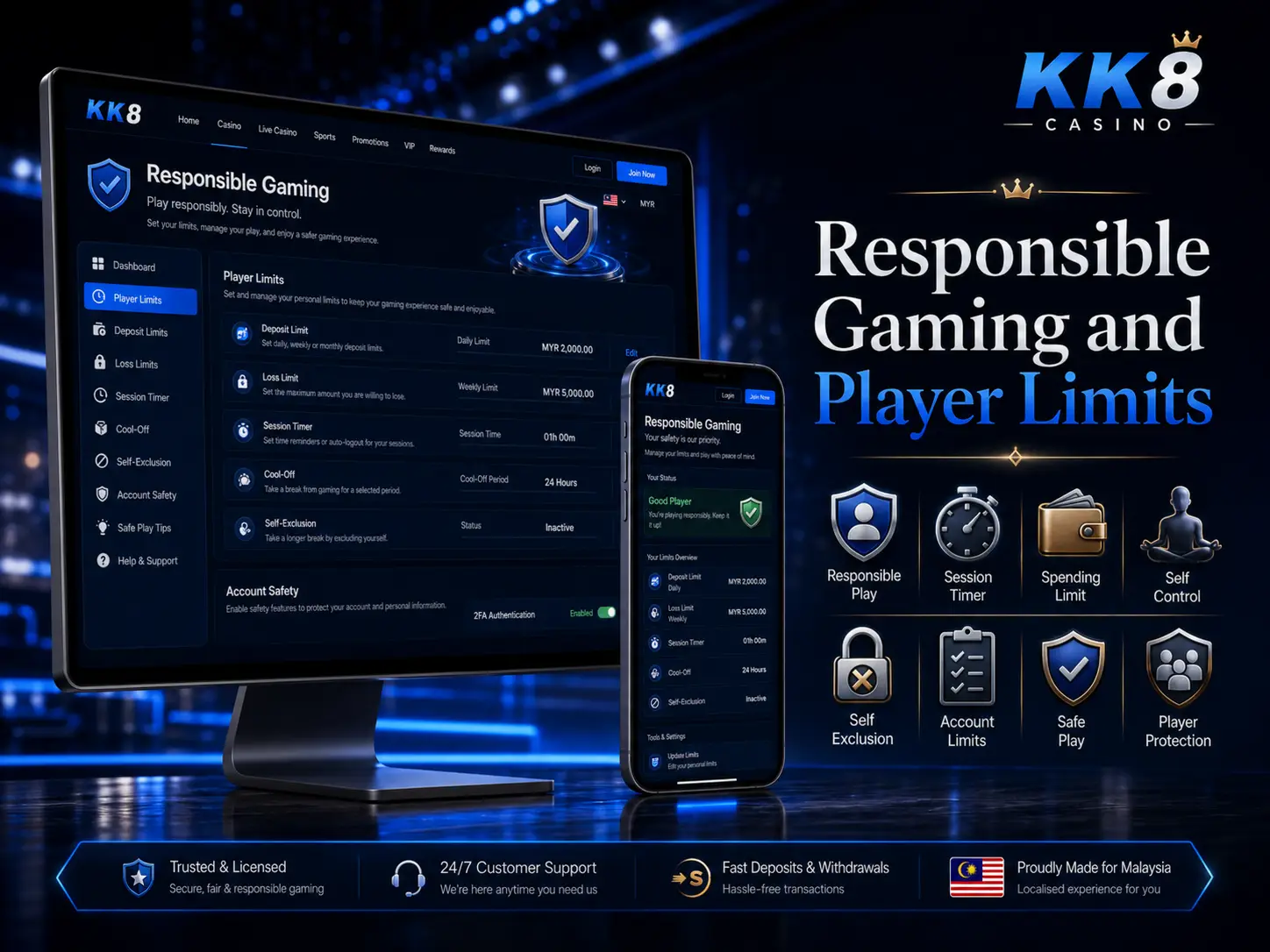 Responsible Gaming Guidelines for KK8 Players