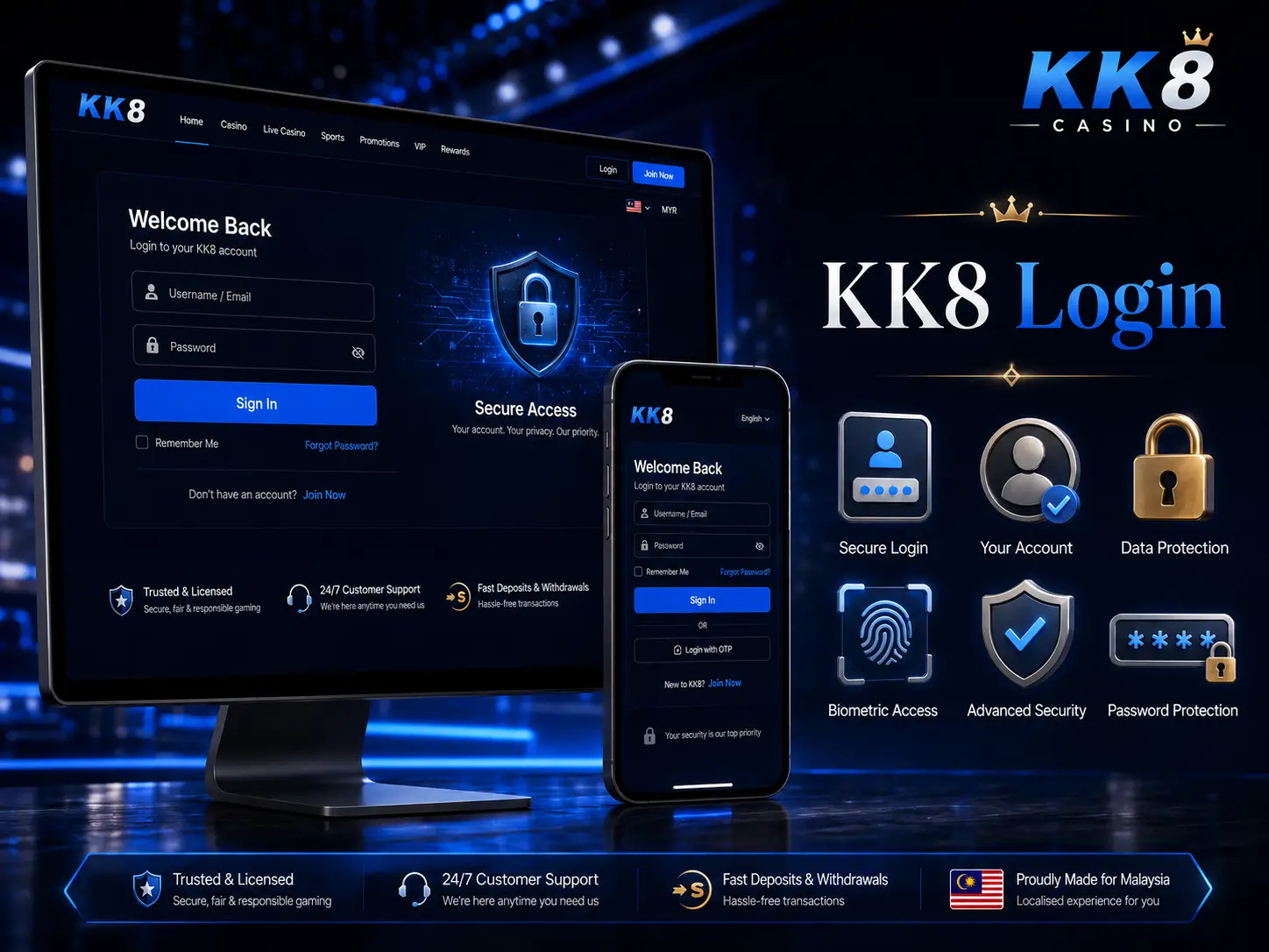 KK8 Login Guide for Returning Players