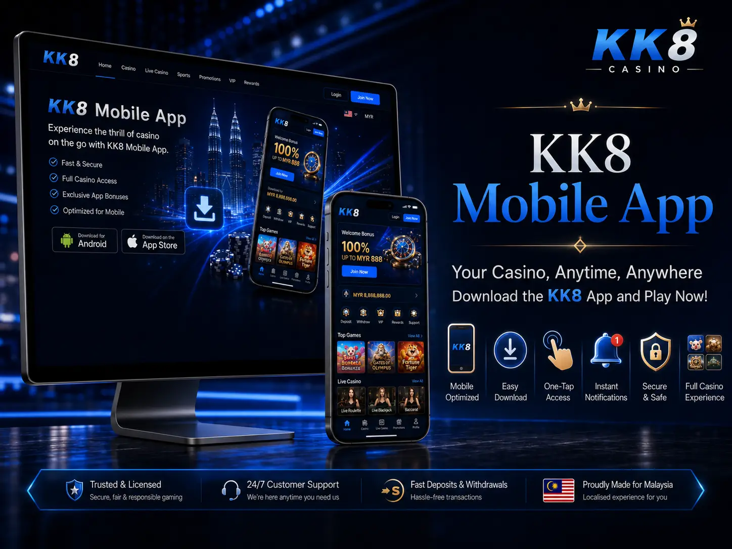 KK8 Mobile App in Malaysia