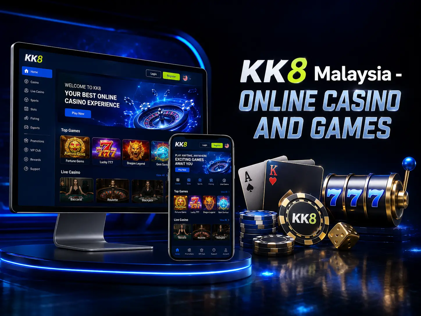 KK8 Online Casino en Malaysia 2026