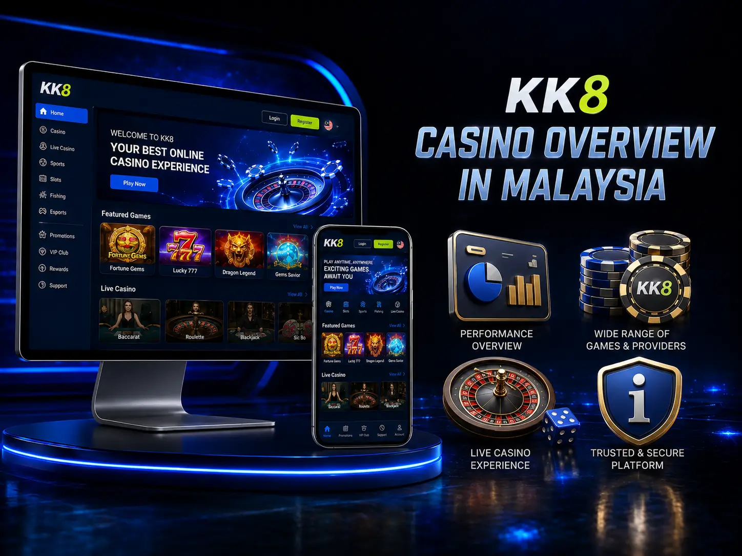 What Games Are Available At KK8 Casino